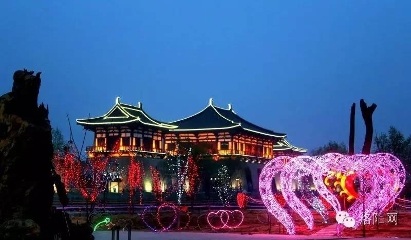 洛阳2024新春超级灯会在哪里,洛阳最大公园灯会