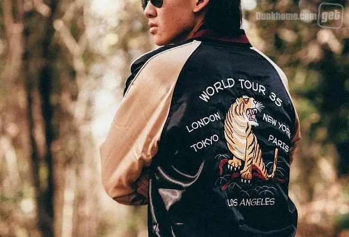 早秋休闲夹克推荐,港风复古横须贺夹克