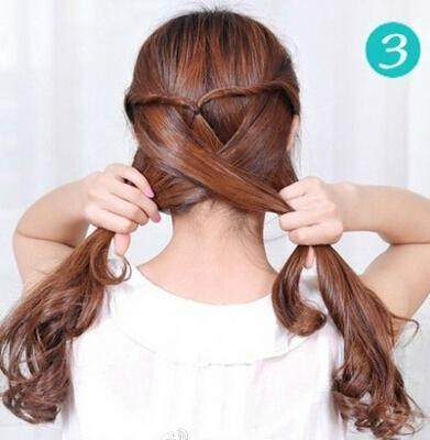 不披头散发的简约编发学生党,披头散发怎么编发可以维持时间长