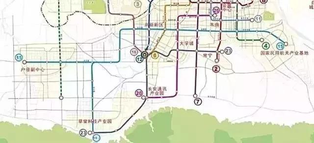 西安地铁最全17条线路一览，八号环线动工在即，看看你家附近的……