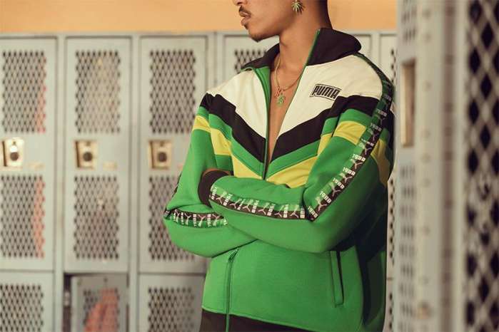 rihanna鍜宲uma鐨勮仈鍚嶆鏈嶈,pumabyrihanna绮夎壊