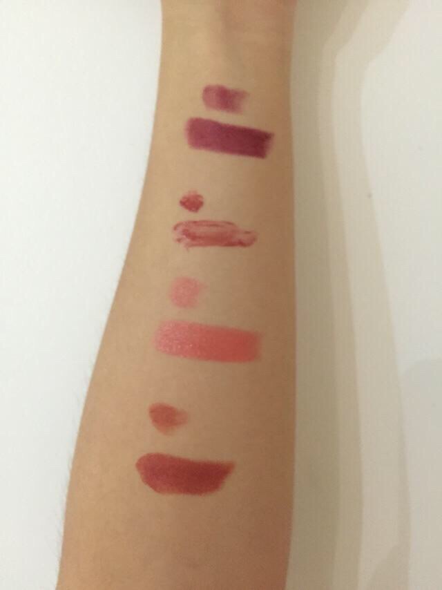 手臂怎么试口红,平价口红手臂试色对比推荐