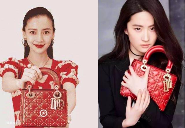 dior品牌大使杨颖和赵丽颖对比,迪奥代言赵丽颖与杨颖对比