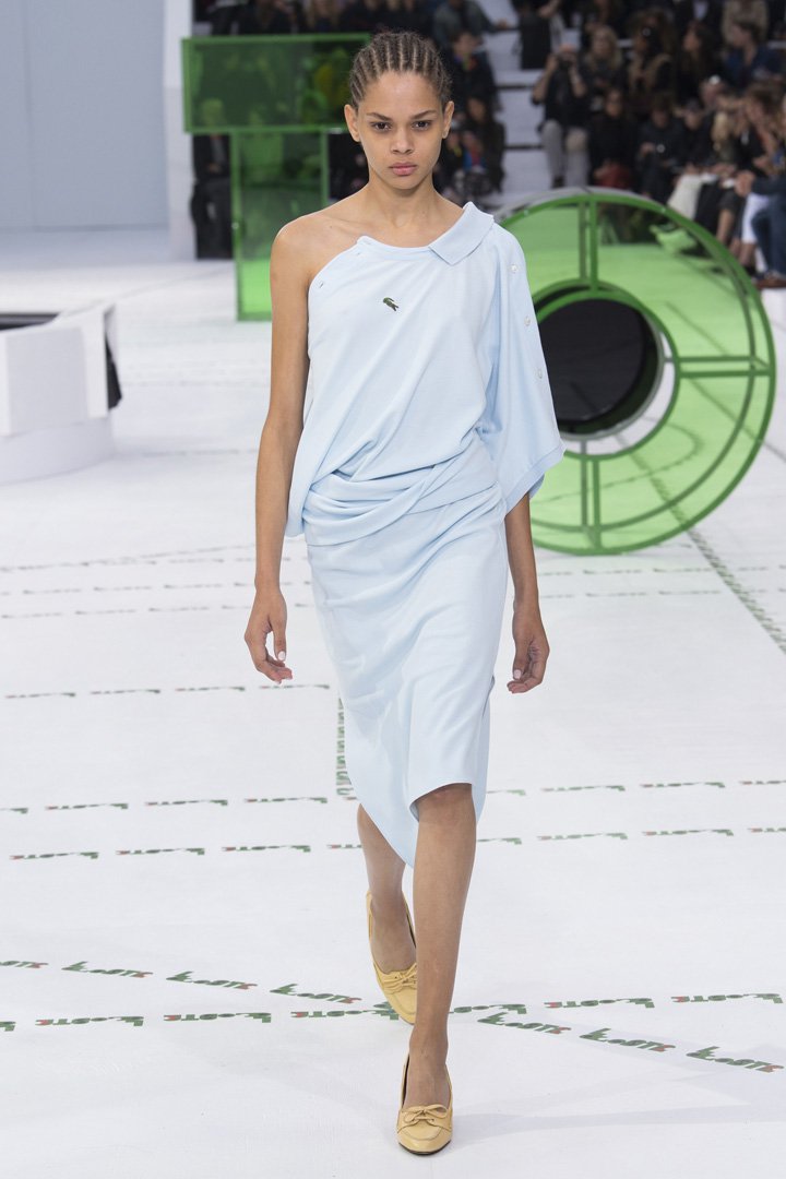 巴黎时装周溯源,lacostepolo衫明星穿