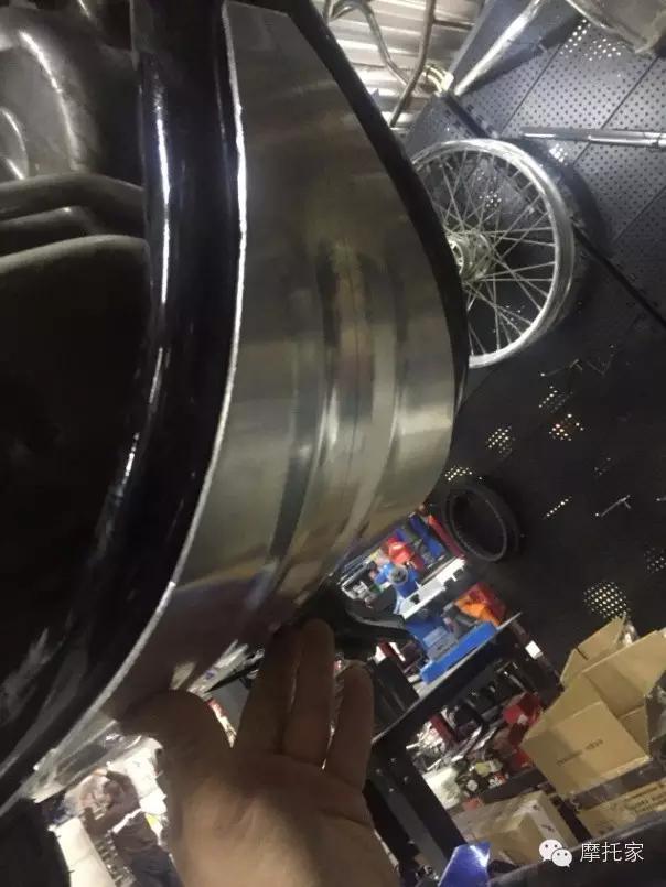 鑫源400复古摩托车改装案例,鑫源摩托复古改装