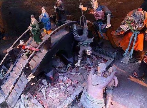 十八层地狱都有哪几层,中国十八层地狱与西方九层地狱