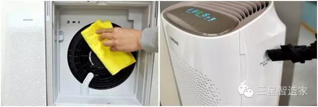 三星空气净化器出风口清洗,三星空气净化器怎么清洗