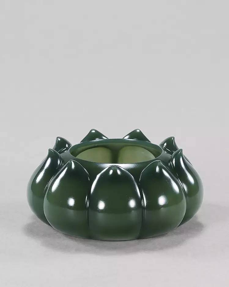 玉雕禅意,玉雕香插寓意