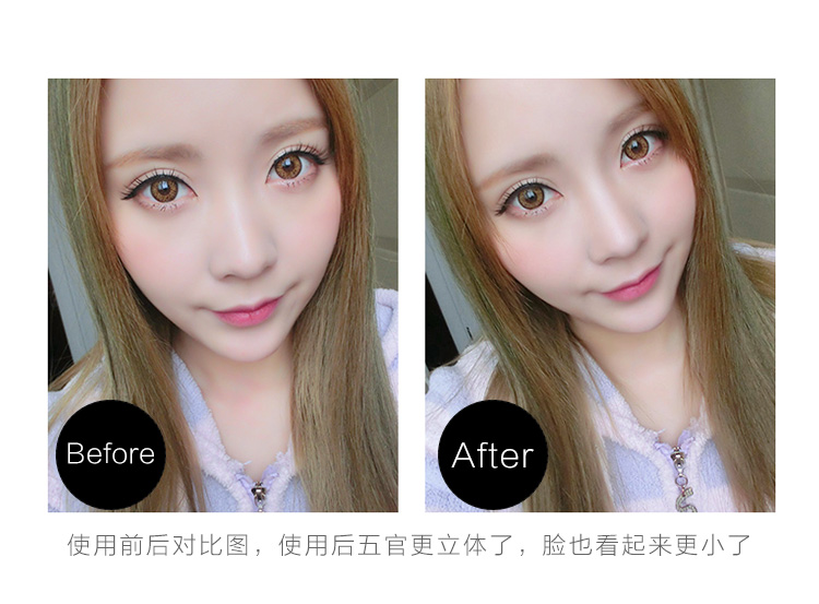 cezanne修容鼻影高光粉,cezanne修容粉