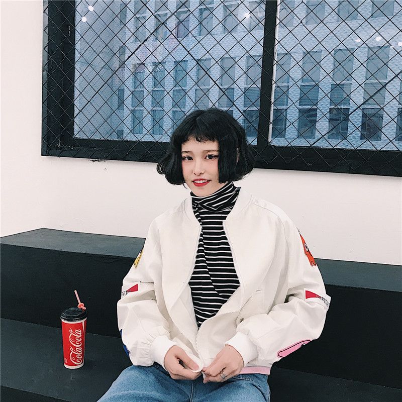 这3款2017秋季新款棒球服，韩版宽松学生装值得拥有