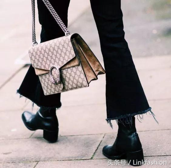 粗跟鞋怎么搭配显白显瘦,显高显瘦显腿长粗跟马丁靴