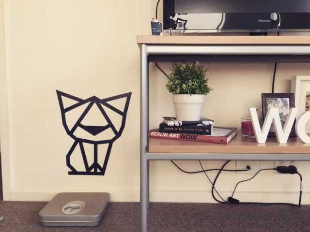 纸胶带也能做出创意画,创意手工胶带画