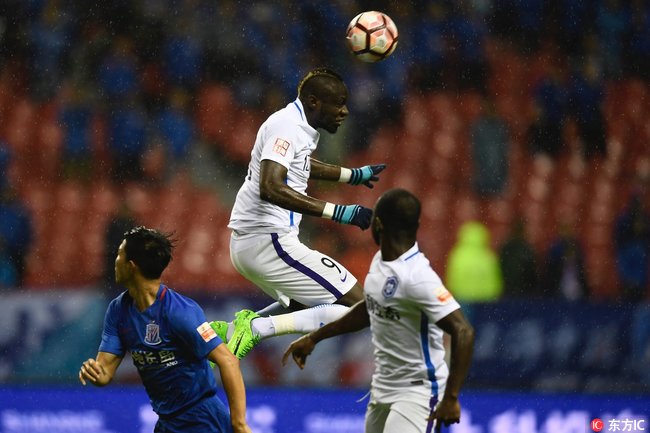 中超申花0-1负亚泰,2017中超第27轮申花泰达