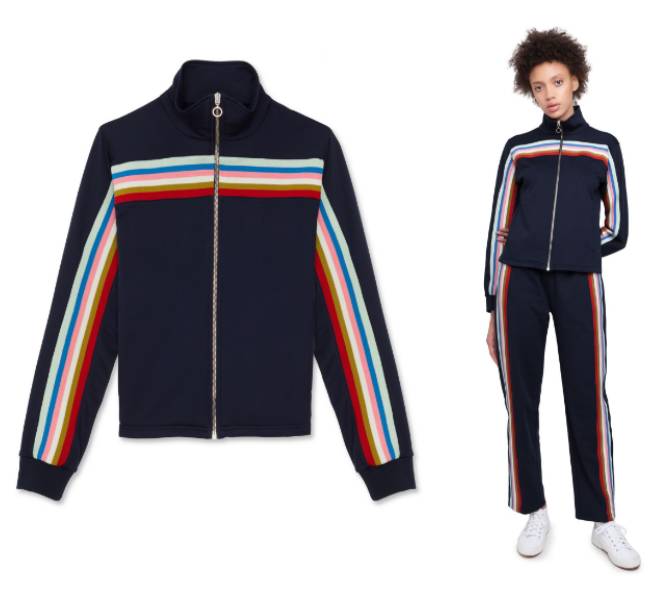 驼色条纹毛衫搭配,条纹长袖毛衣怎么穿