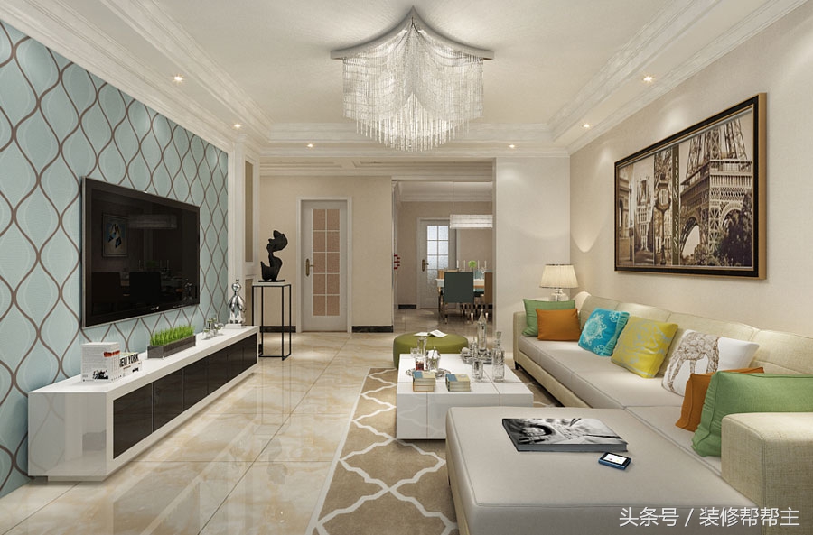 在这样的新家与心爱之人对饮一杯红酒,唯美而浪漫