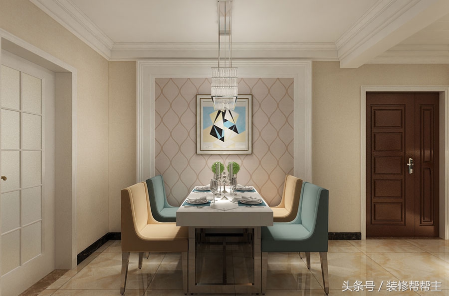 在这样的新家与心爱之人对饮一杯红酒,唯美而浪漫