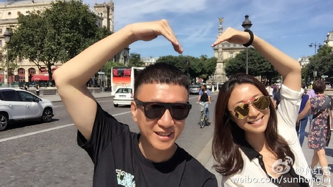 孙红雷妻子为其庆生,孙红雷妻子正面照曝光