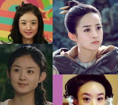 发际线低额头窄赵丽颖,赵丽颖改变的不只是发际线和额头