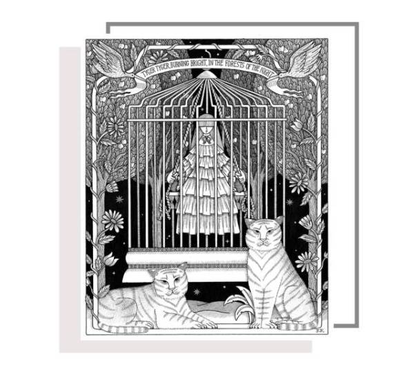 gucci全部插画,gucci法国插画