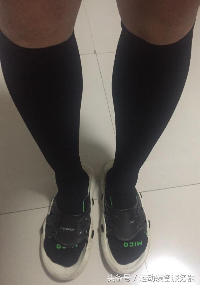 首发：跑友群测——意大利MICO专业压缩小腿袜
