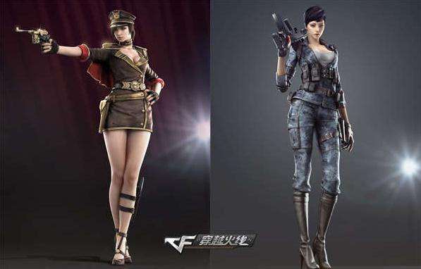 cf战术攻防女角色被打倒合集,盘点cf端游所有女角色