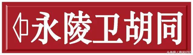 昌平手绘地图,手绘北京胡同地图
