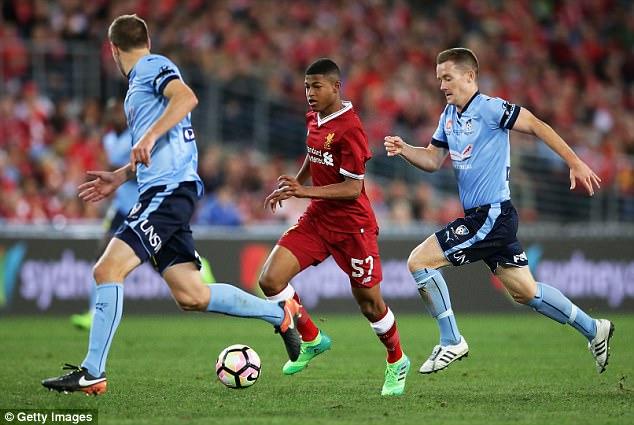 利物浦新星布鲁斯特,利物浦的青训布鲁斯特