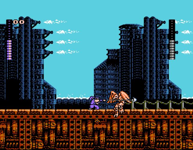 fc赤影战士通关,fc经典游戏赤影战士通关