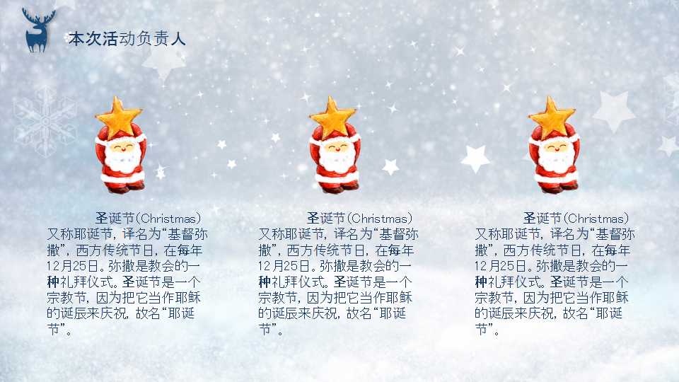 新鲜出炉的圣诞营销策划方案PPT模板