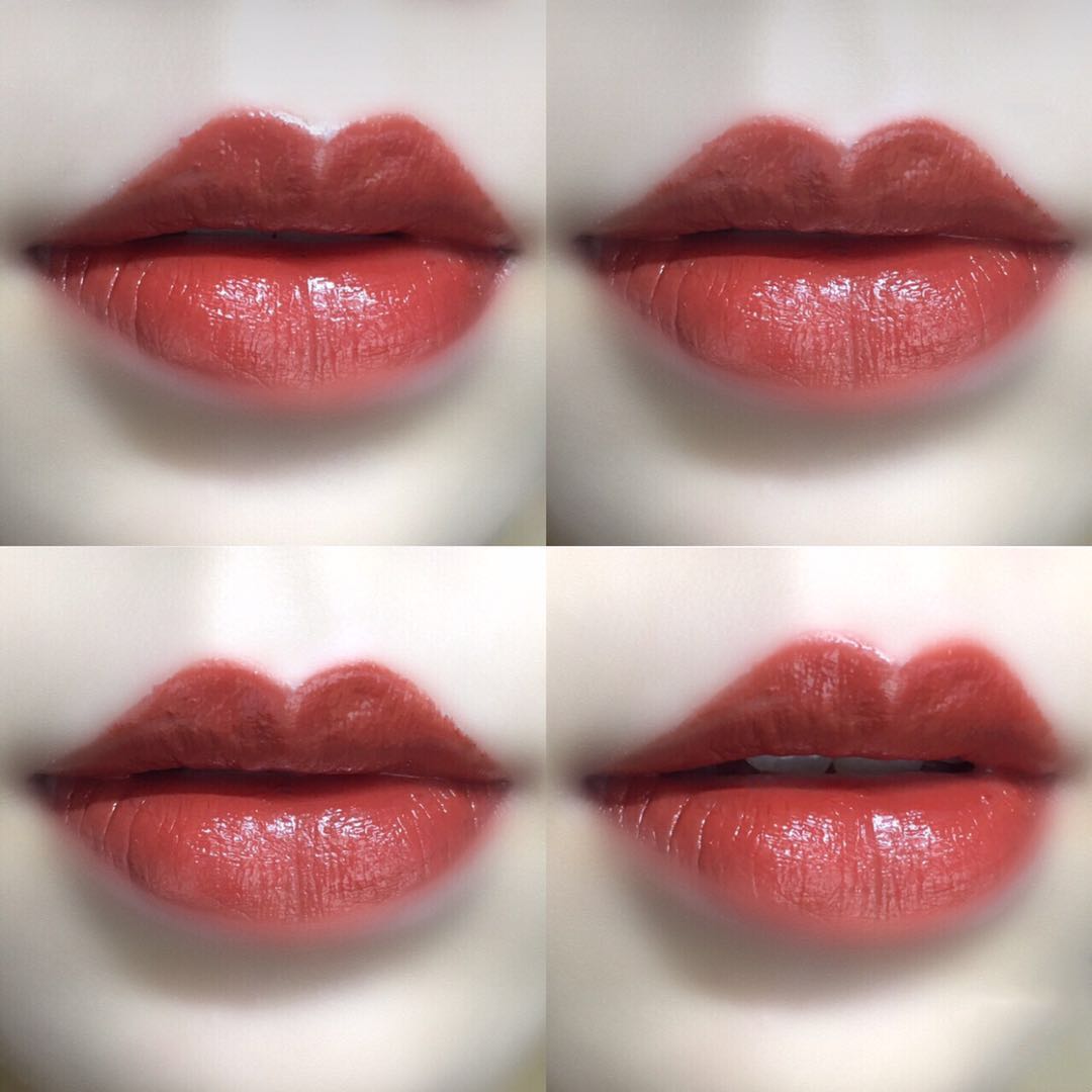 雅诗兰黛333枫叶红和dior740,dior740枫叶红试色