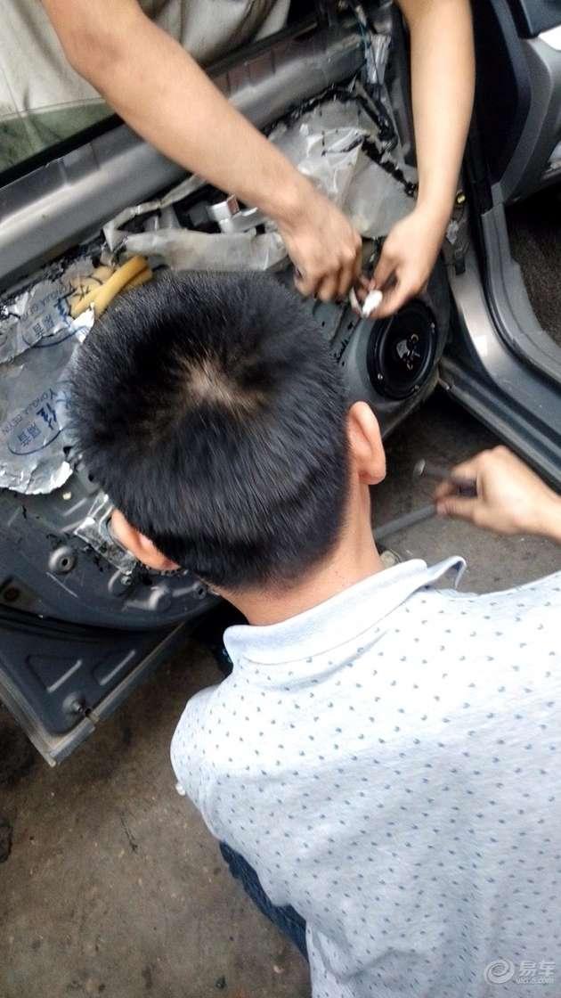 长安悦翔改装喇叭按键,12款悦翔改装音响