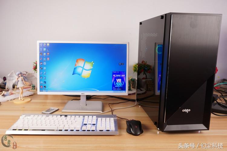 200多的产品，铝面板+钢化玻璃，月光宝盒破晓机箱很不错