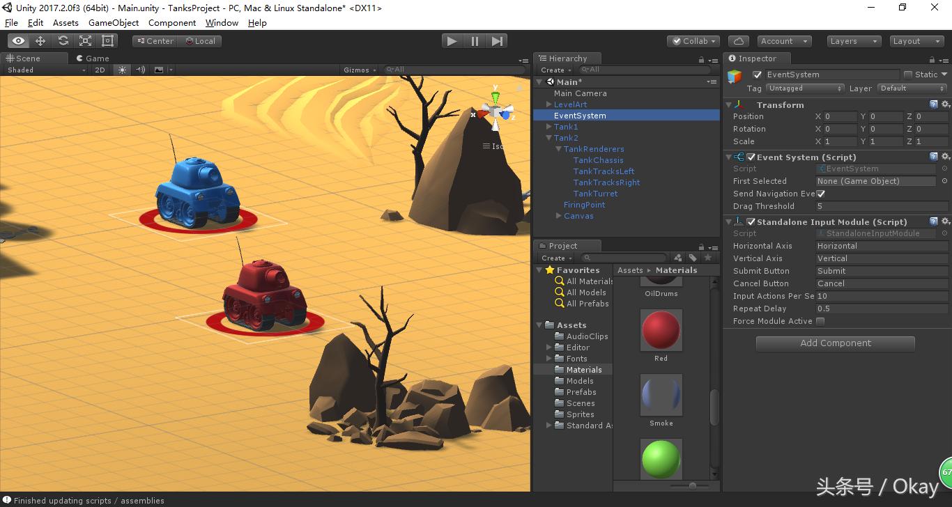 unity3d射击游戏开发教程,unity3d初学者小游戏
