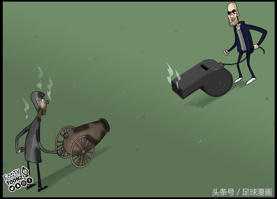 足坛经典时刻漫画,足球漫画的精彩瞬间