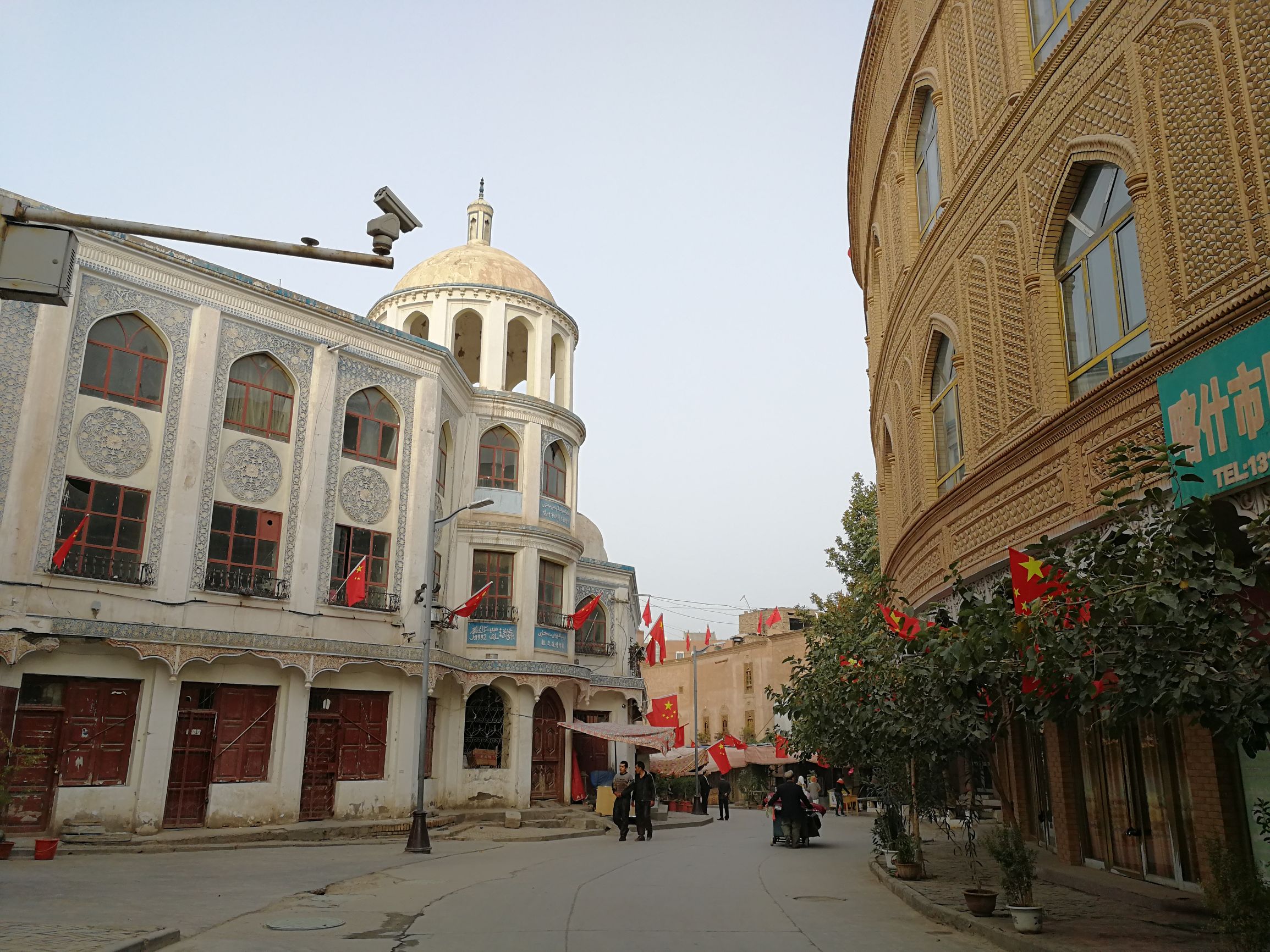 新疆喀什噶尔老城,喀什千年老城全景