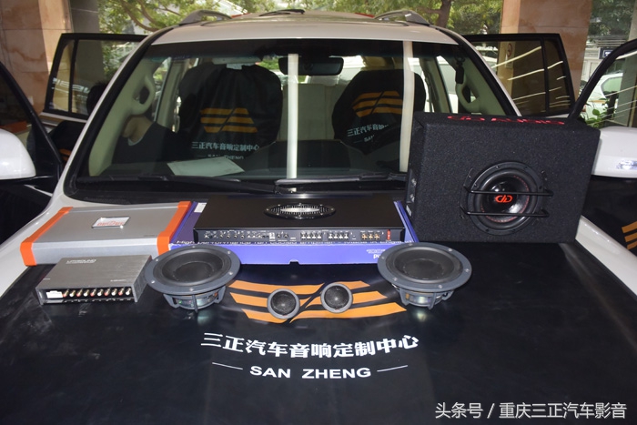 陆巡lc300丹拿三分频,丰田音响改装无损升级