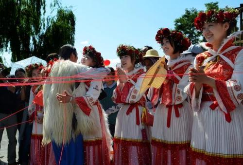 丽江非遗文化纳西族婚礼,纳西族婚礼丽江古城