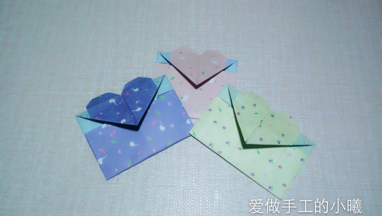 情书信封折纸方法,信封情书折纸