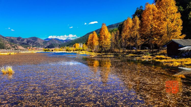 泸沽湖洗涤心灵的纯净之地,泸沽湖迷人的倒影