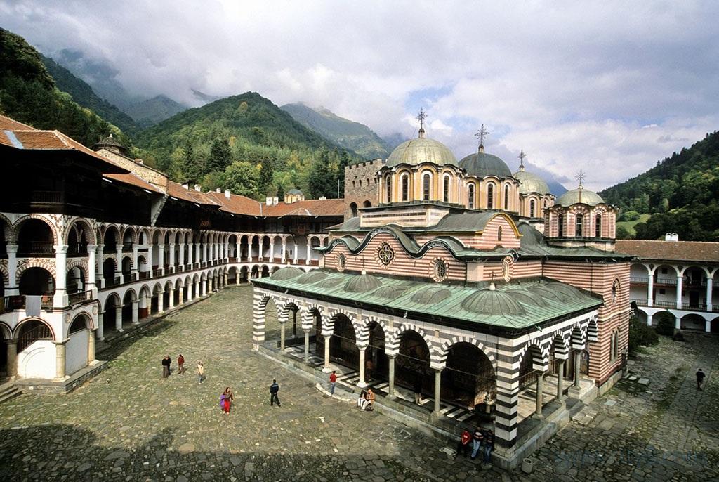 保加利亚和拜占庭帝国地图,保加利亚色雷斯