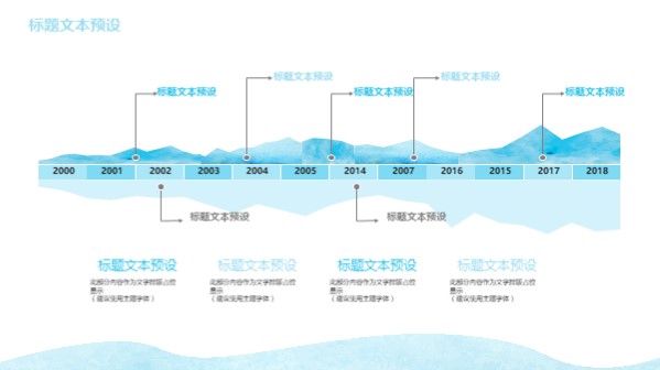 有蓝色海水的ppt素材,大海ppt模板免费