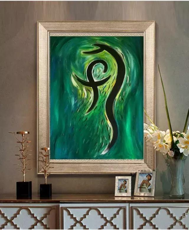 倾听色彩与文字的声音——万锐艺术