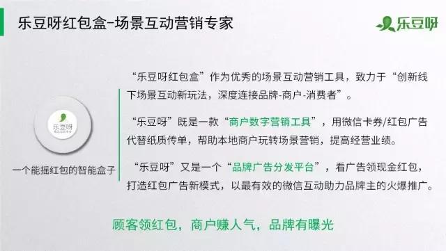 「乐豆呀红包盒」一个会发红包的智能盒子