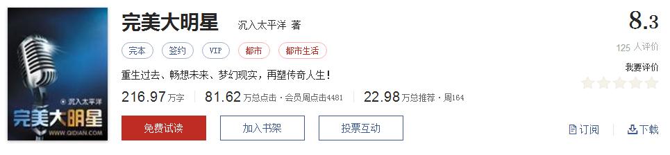 全精品系列网络小说推荐，起点8.3分高评价口碑神作，大神经典