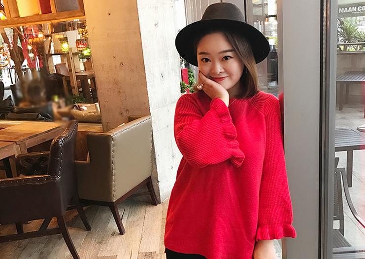 微胖有质感毛衣,时髦打底可外穿微胖毛衣