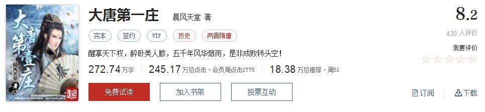 起点8.2分高评分精品网络小说,50本网络小说巅峰神作推荐