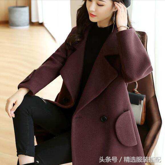 腰间有褶的大衣,什么版型的大衣修身不显胖