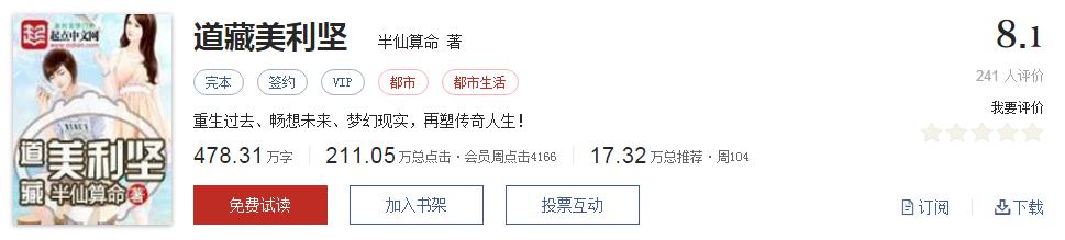 50大公认网络小说神作,网络评分最高小说20部