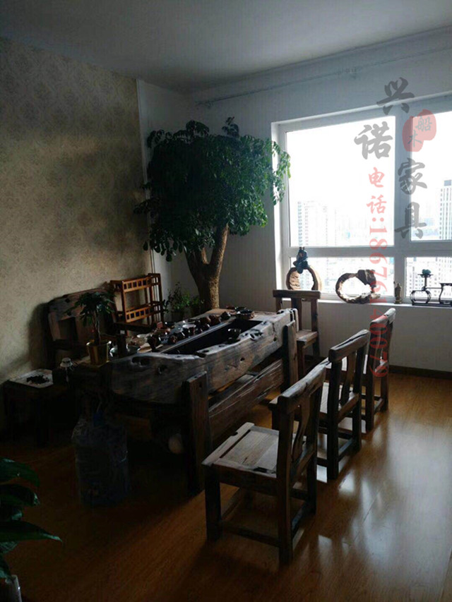 老船木茶桌图片大全,老船木茶桌的制作全过程视频