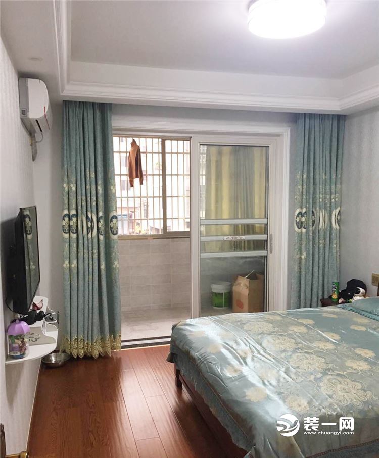 金色丽都软装完工实景图，103平简欧风造价6万，绍兴装一*特网**推